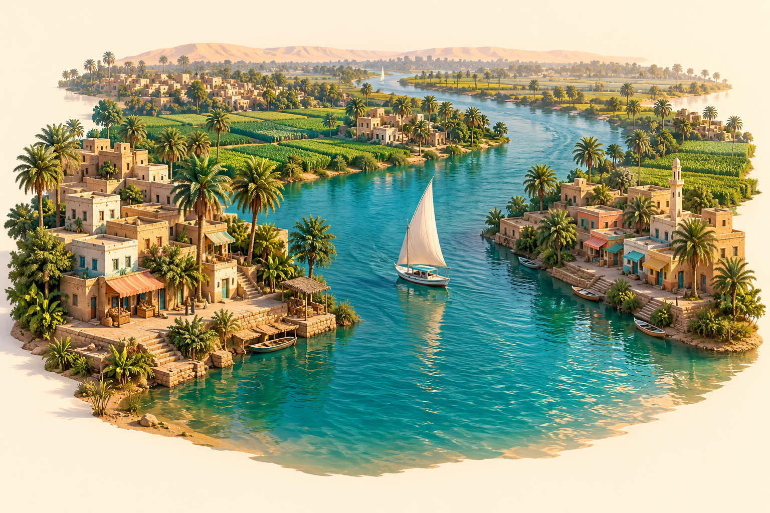 رسمة تعبيرية عن دليل الصف وأطفيح